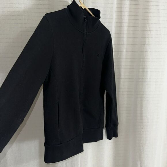 Celebrity X Cruises XL Black Full Zip Mock Neck Fleece Sweatshirt Jacket - Picture 7 of 11